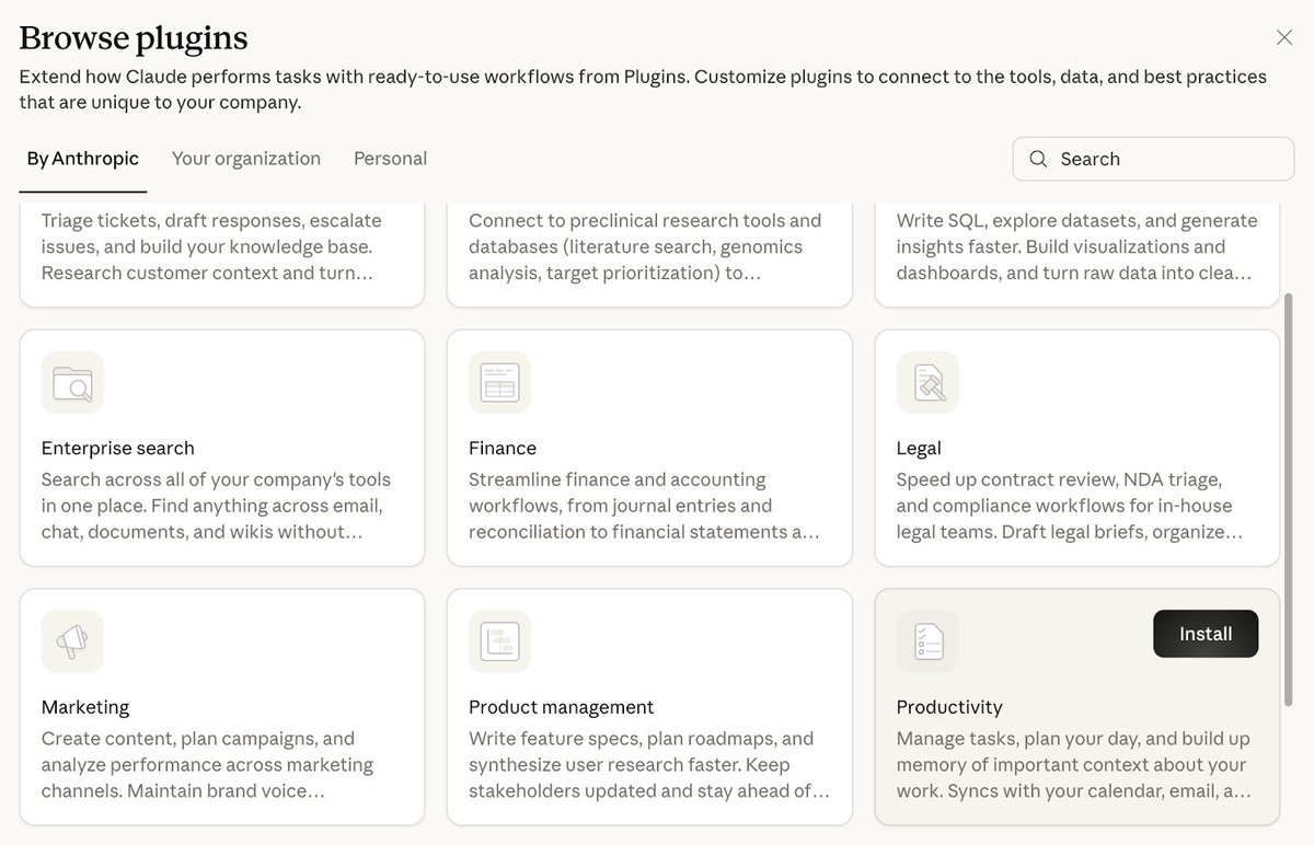 Cowork Plug-ins